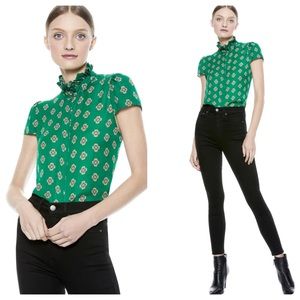 ALICE + OLIVIA Juliette Blouse
